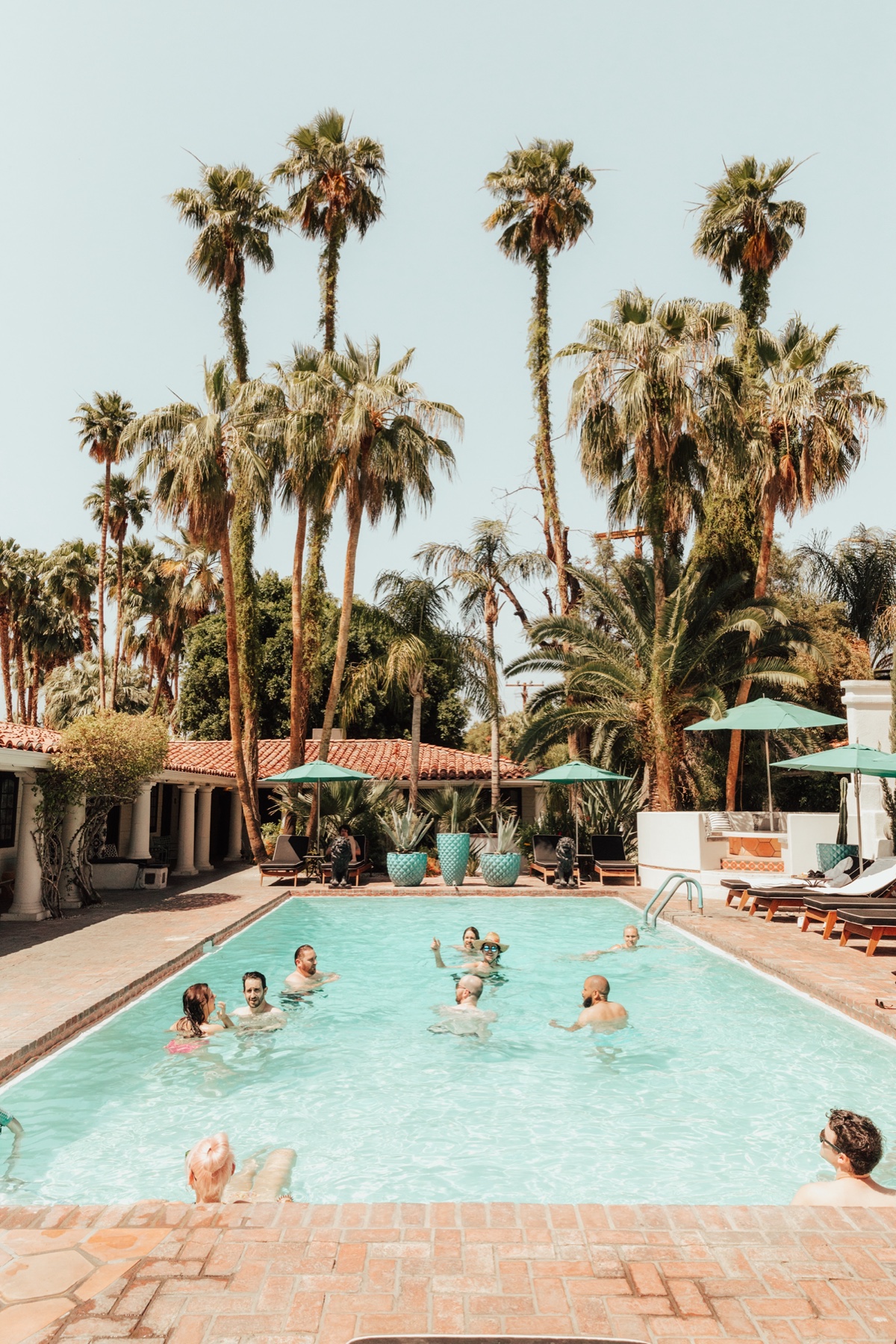 Villa Royale Palm Springs pool